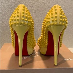 Women’s Christian Louboutin Spiked Heels
